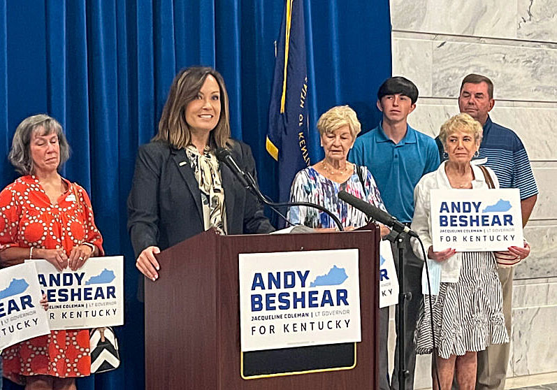 Coleman formally joins Beshear ticket The Interior Journal The