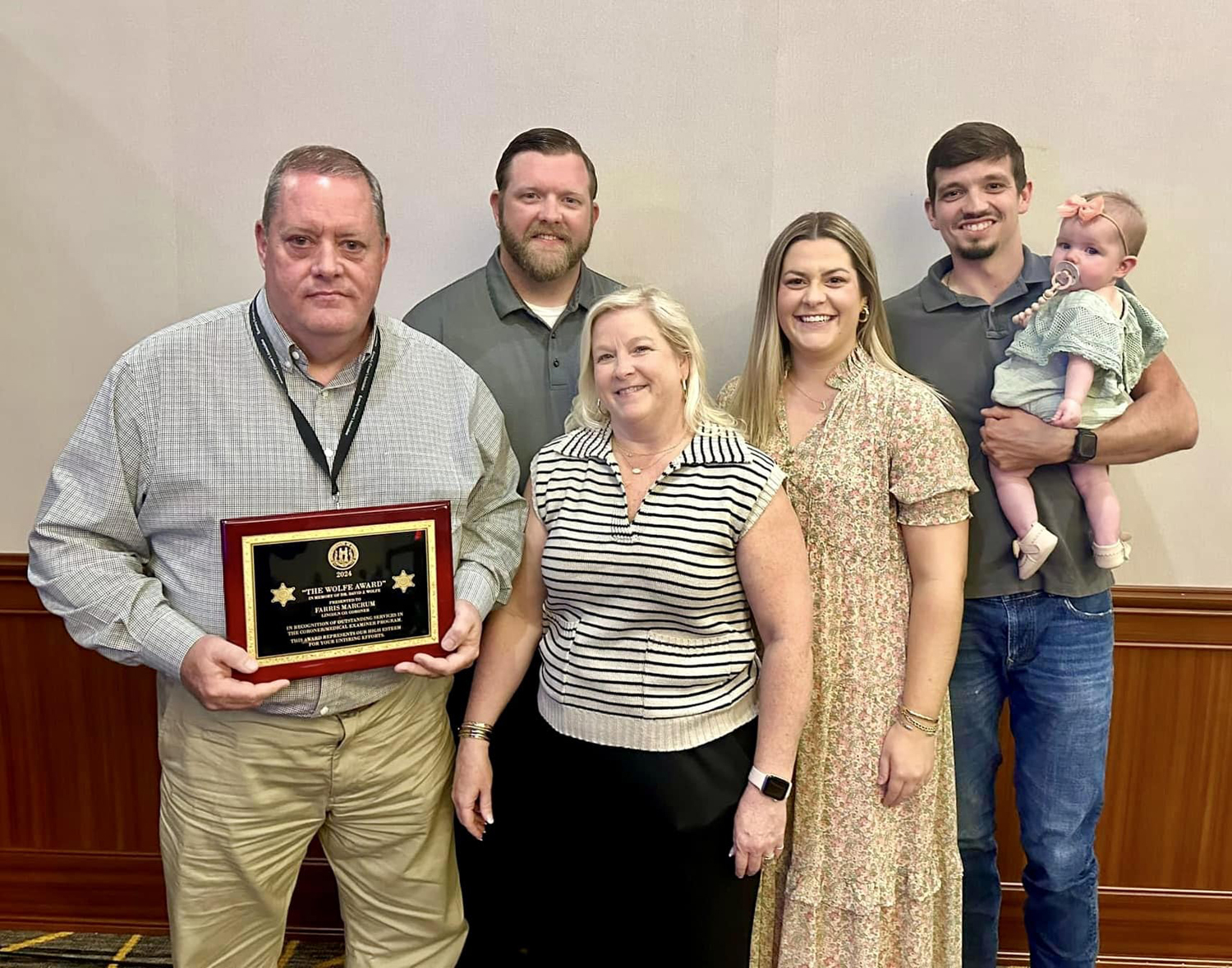Lincoln County Coroner receives prestigious award The Interior